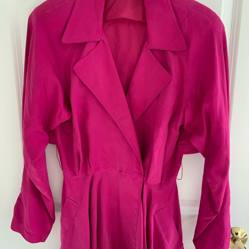 Ladies Gillian Silk Jacket/Top.  Size 6. $30